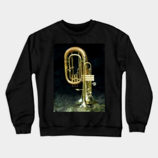 Music - Trumpet and Tuba Crewneck Sweatshirt
